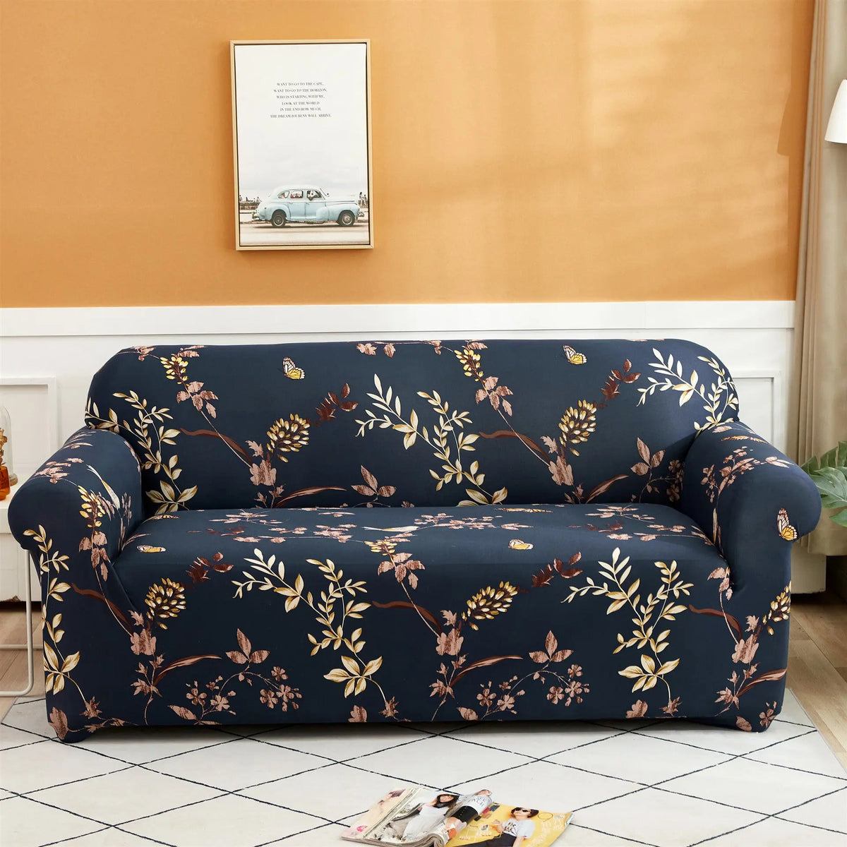 Housse Canapé Moderne SILKXO Descendants Of The Rich-Double