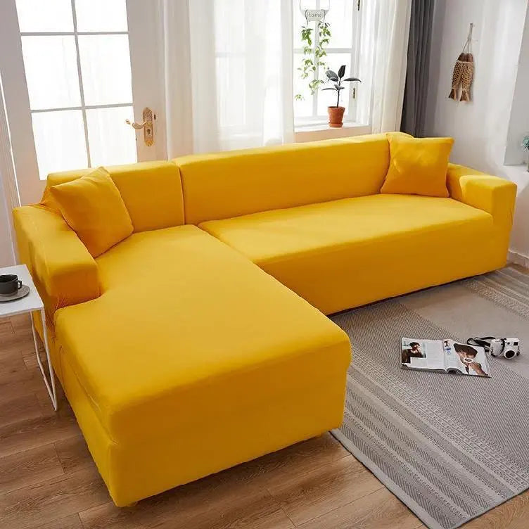 Housse Canapé Moderne ZERAX Yellow-190x230cm
