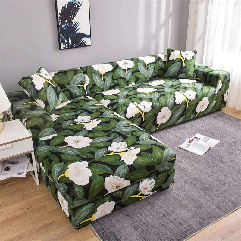 Housse Canapé Multistyle EMMA Green Field-Three person Seats