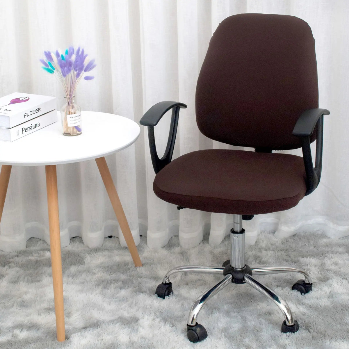 Housse Chaise Élastique ASTRON Coffee-Free Size