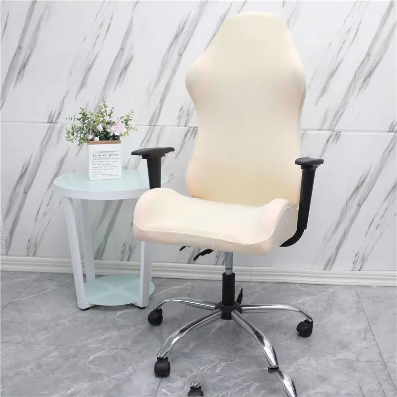 Housse Chaise Ergonomique Extensible ZORVAX Beige