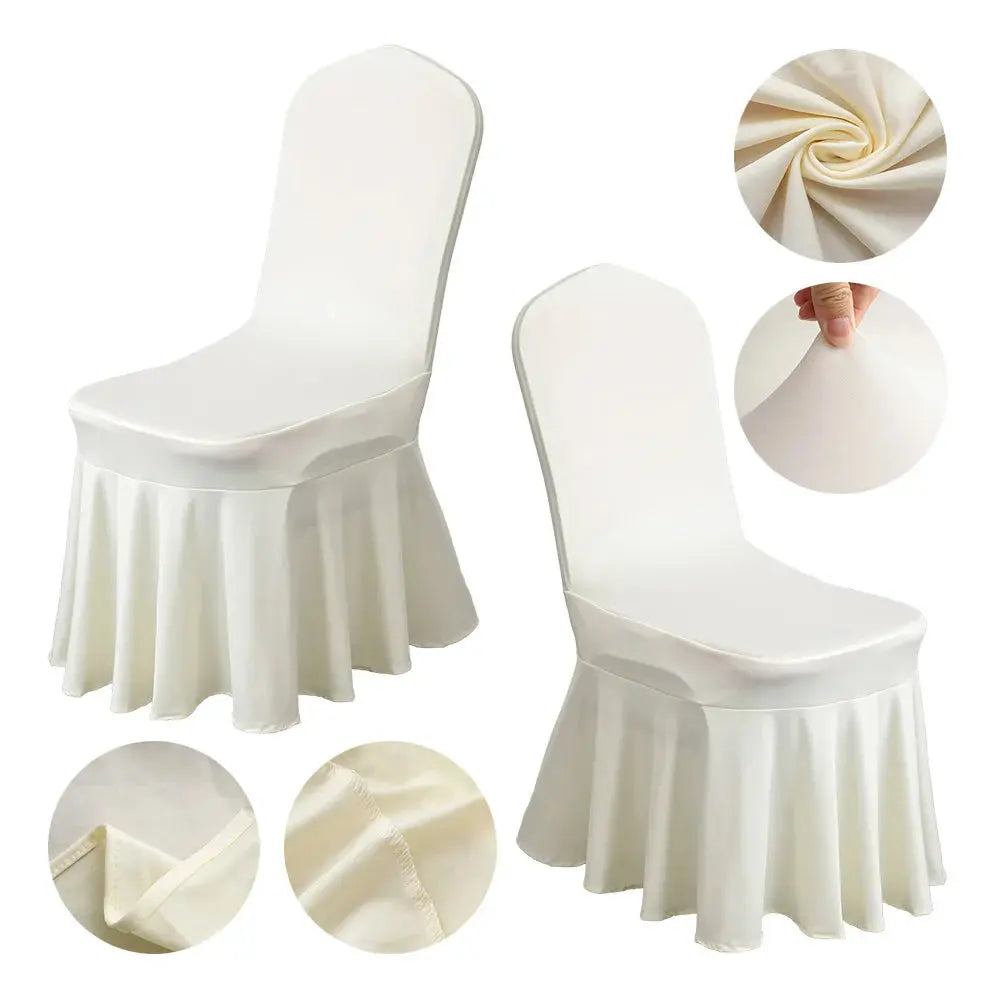 Housse Chaise Mariage Extensible SUNDESC Housse de France
