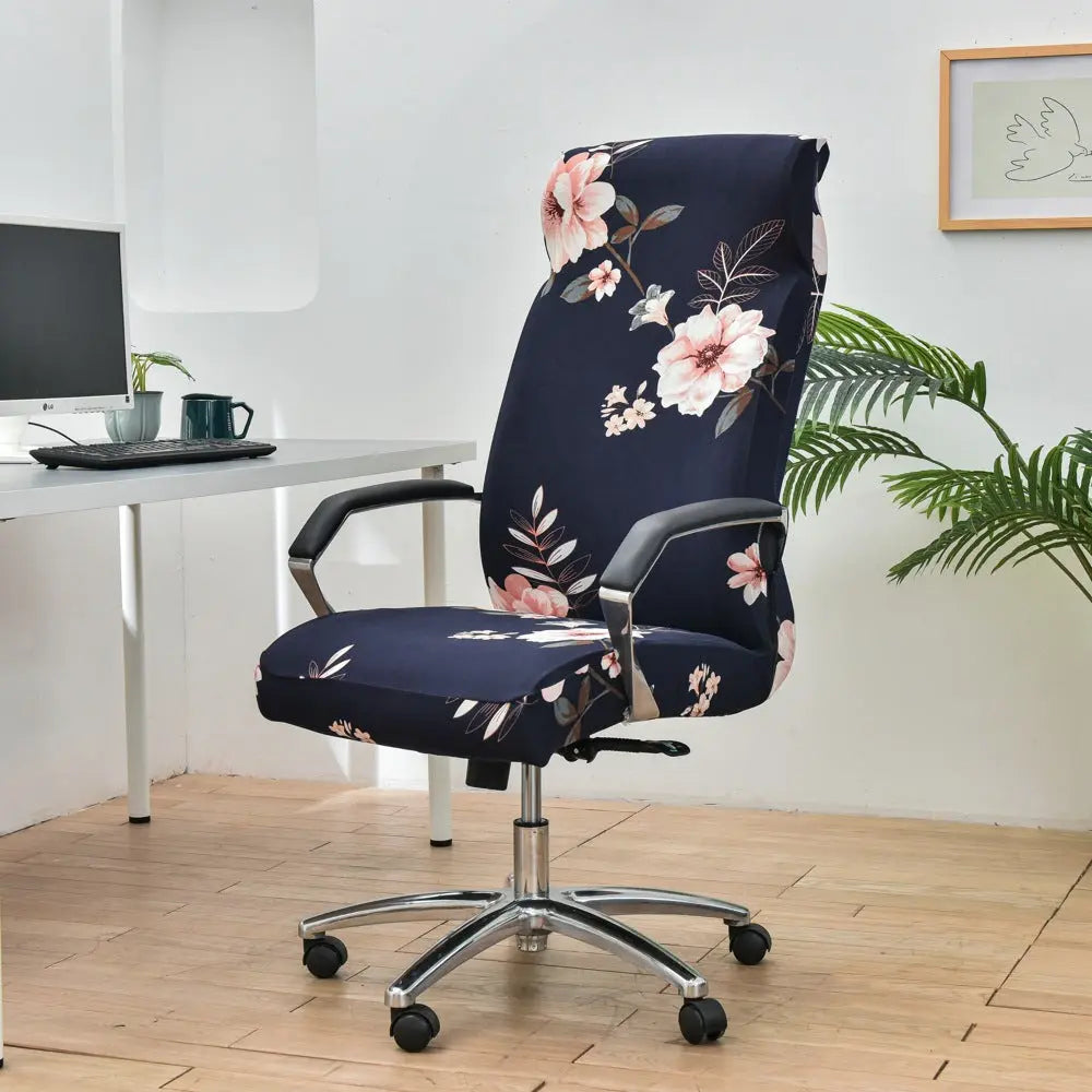Housse Chaise Rotative ZIBOR Fanghua Blue-M