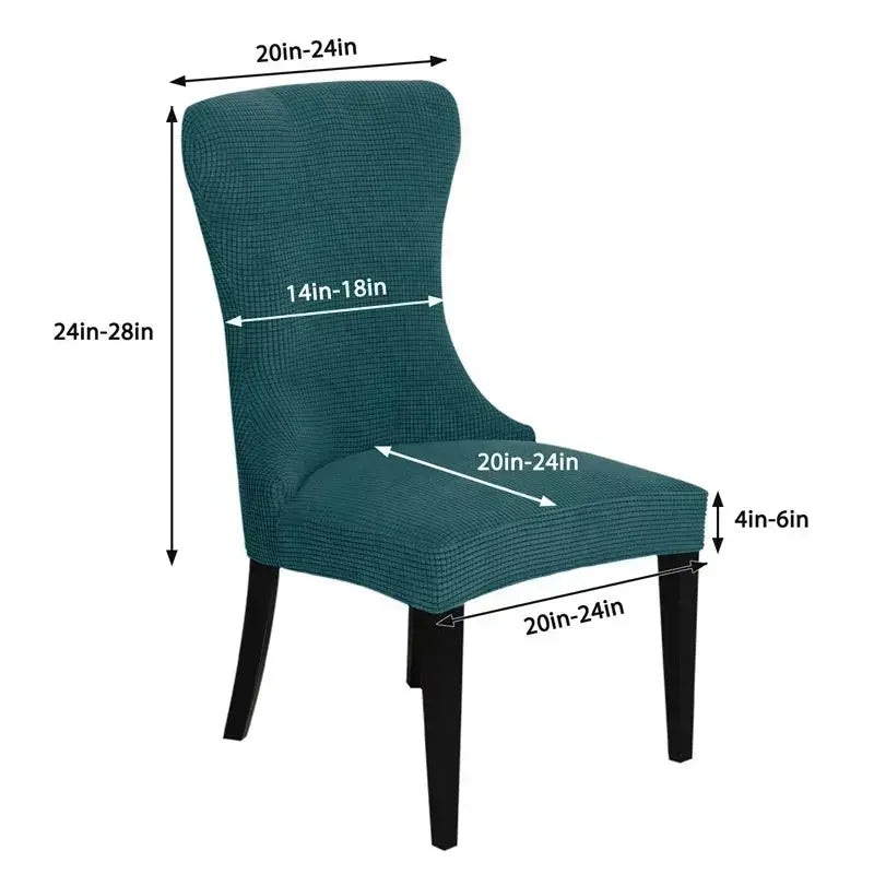 Housse Chaise Velours Doux YUKANA Housse de France