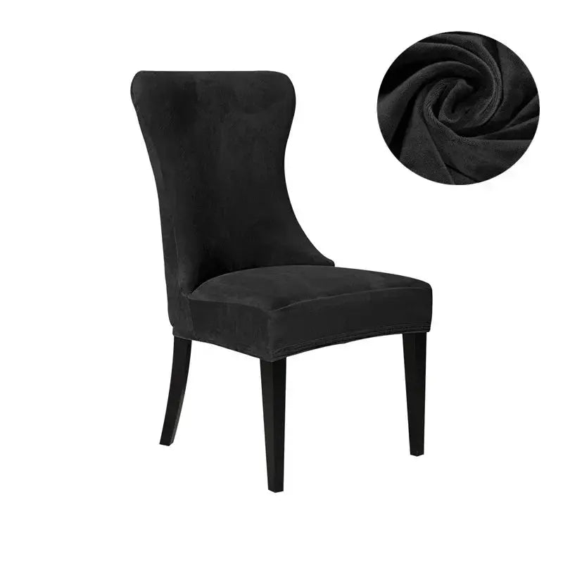 Housse Chaise Velours Doux YUKANA Housse de France