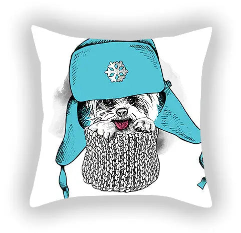 Housse De Coussin Imprimée BALCONY CR533-45x45cm