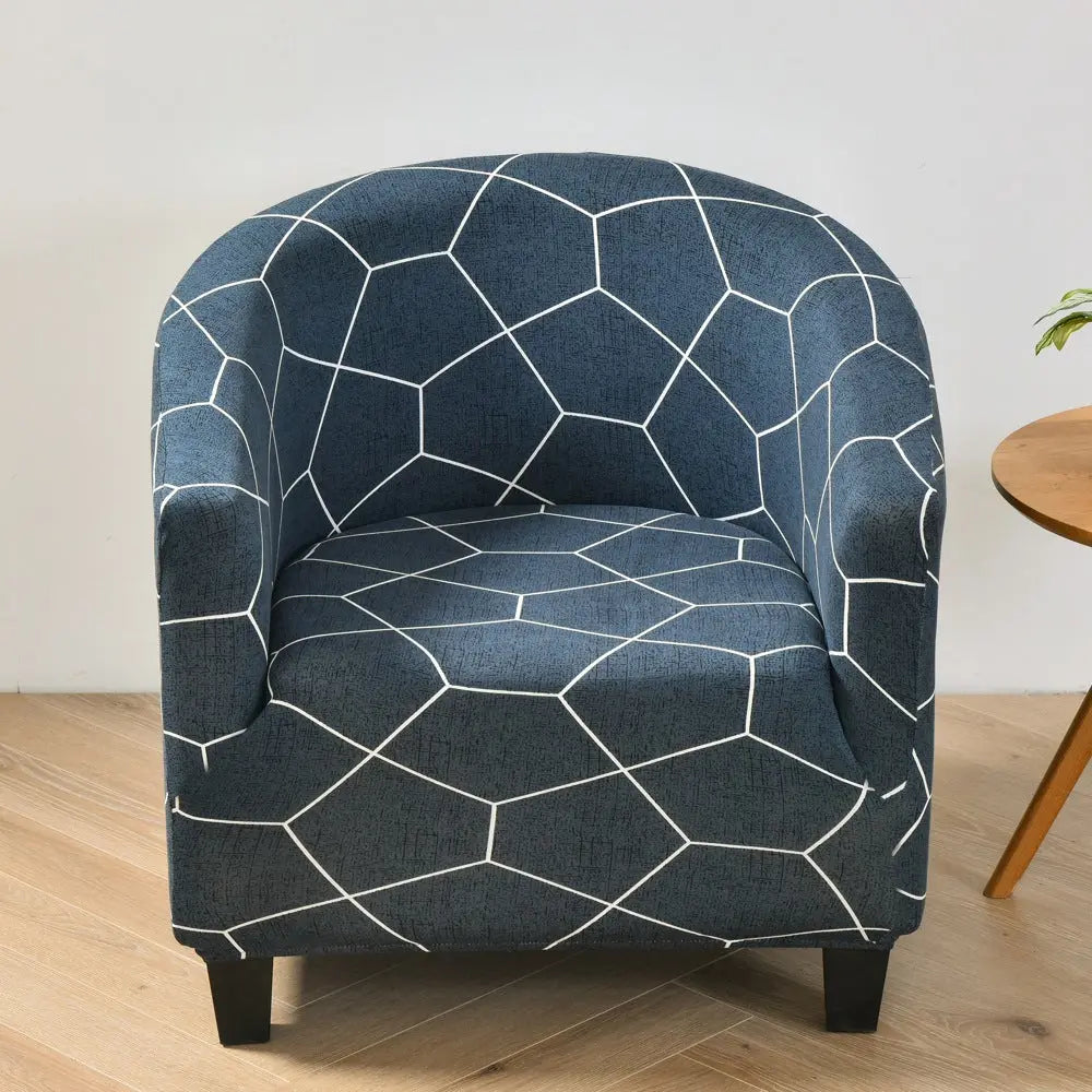 Housse Fauteuil Antidérapant SPADIN Football grid