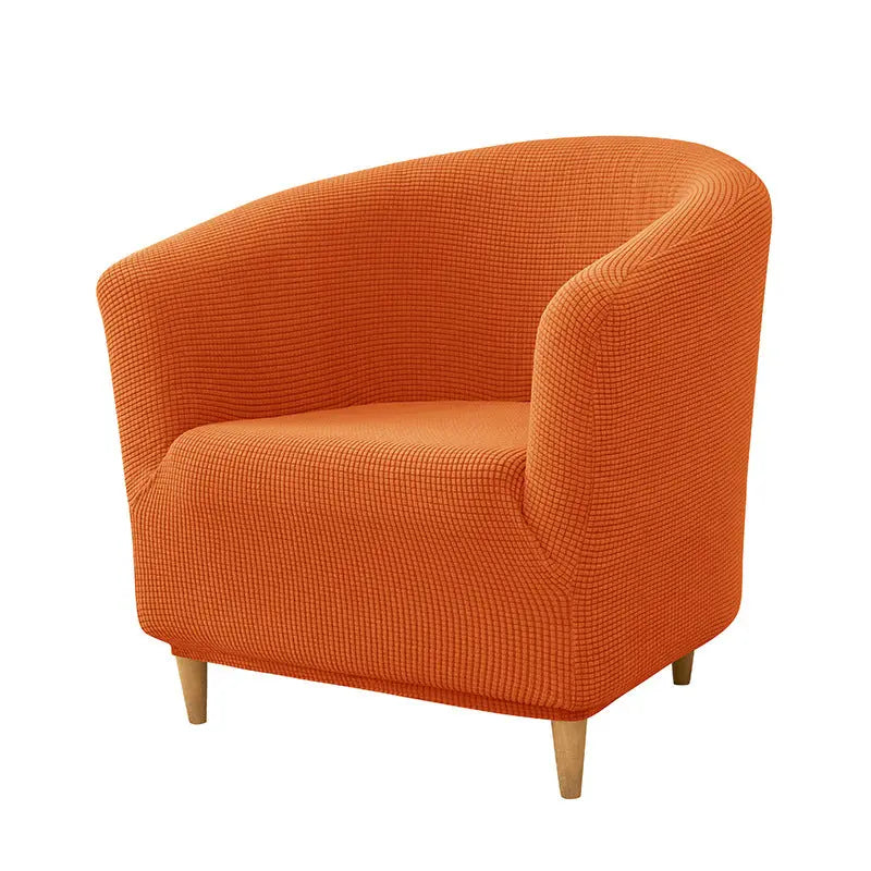Housse Fauteuil Extensible CORNIA 12 Orange-30x24x6cm