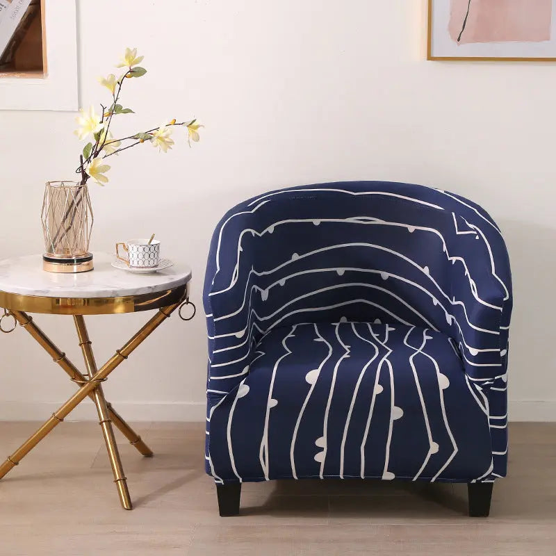 Housse Fauteuil Élastique JASMIRO Happy Note-Semicircle Single 65 90cm
