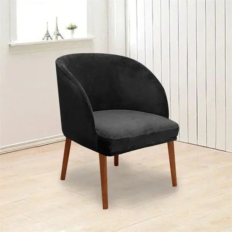 Housse Fauteuil Scandinave Velours AERIS Housse de France