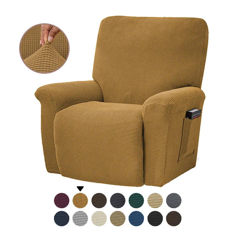 Housse Fauteuil Stretch Quadro Gold