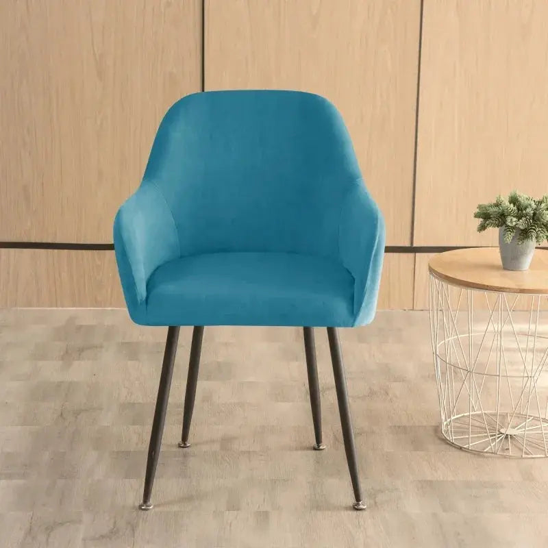 Housse Fauteuil Velours Scandinave PLENIO Housse de France