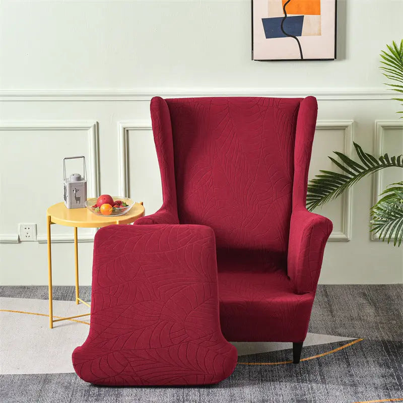 Housse Fauteuil à Oreilles Jacquard LUMENA - Housse de France