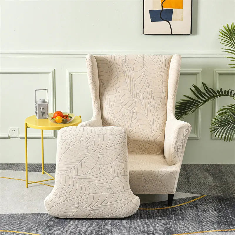 Housse Fauteuil à Oreilles Jacquard LUMENA - Housse de France
