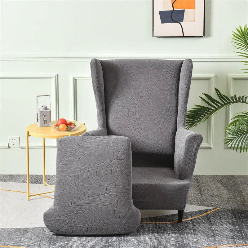 Housse Fauteuil à Oreilles Jacquard LUMENA - Housse de France