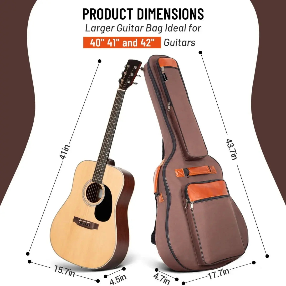 Housse Guitare Étanche Coton NOMOZA Housse de France