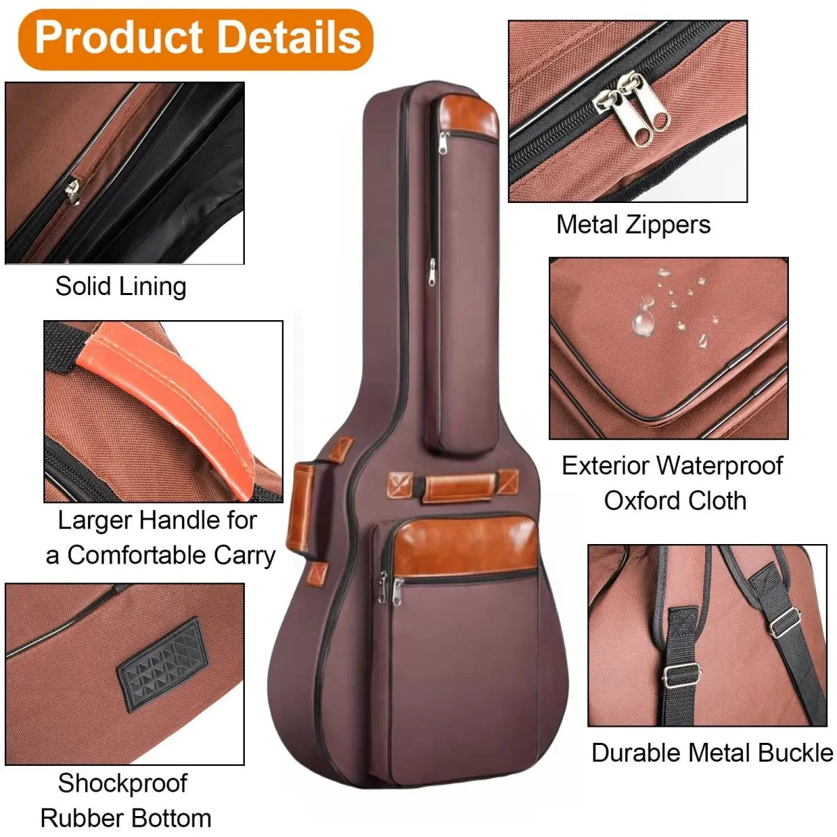 Housse Guitare Étanche Coton NOMOZA Housse de France