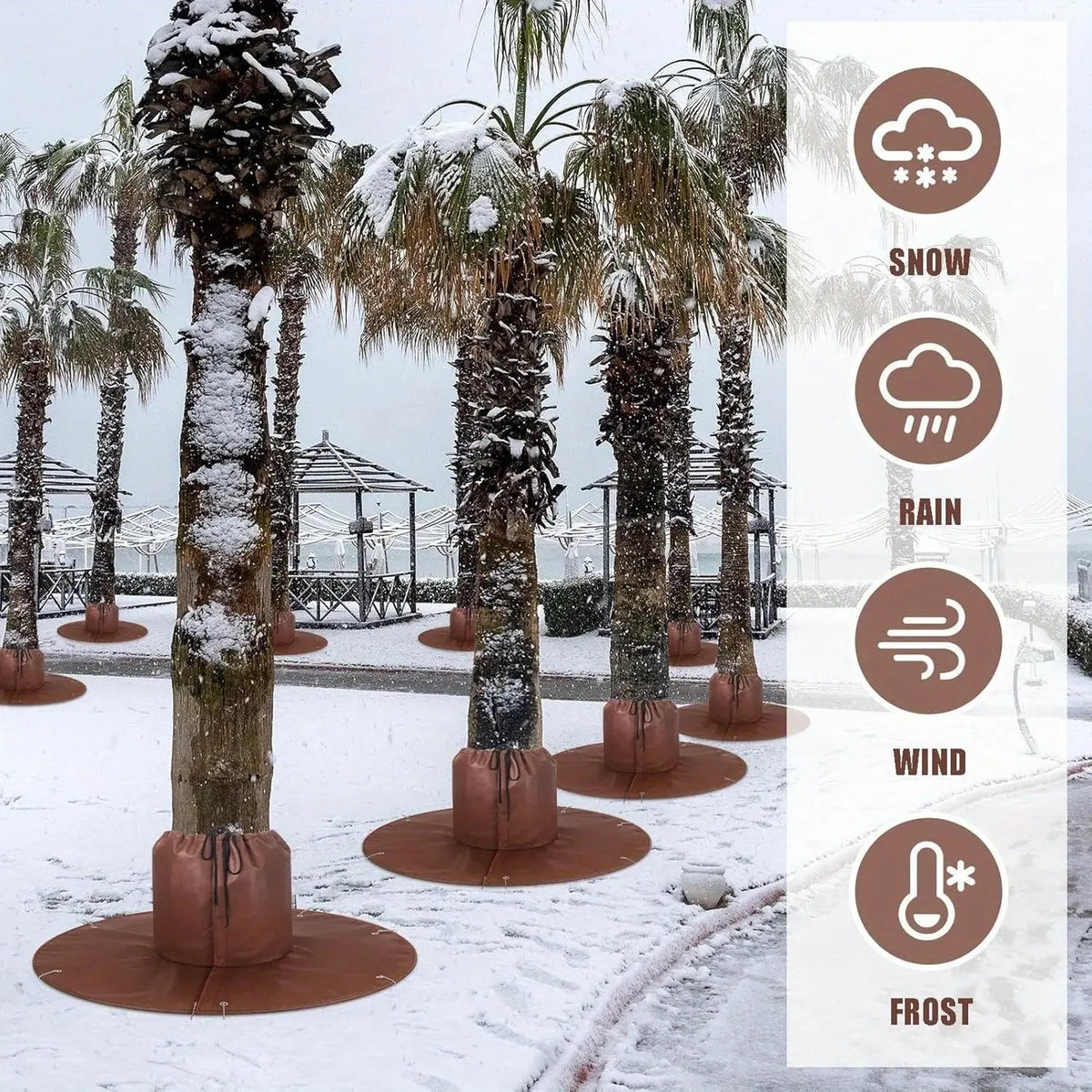 Housse Hivernage Plante Double Isolation PALIMA Housse de France