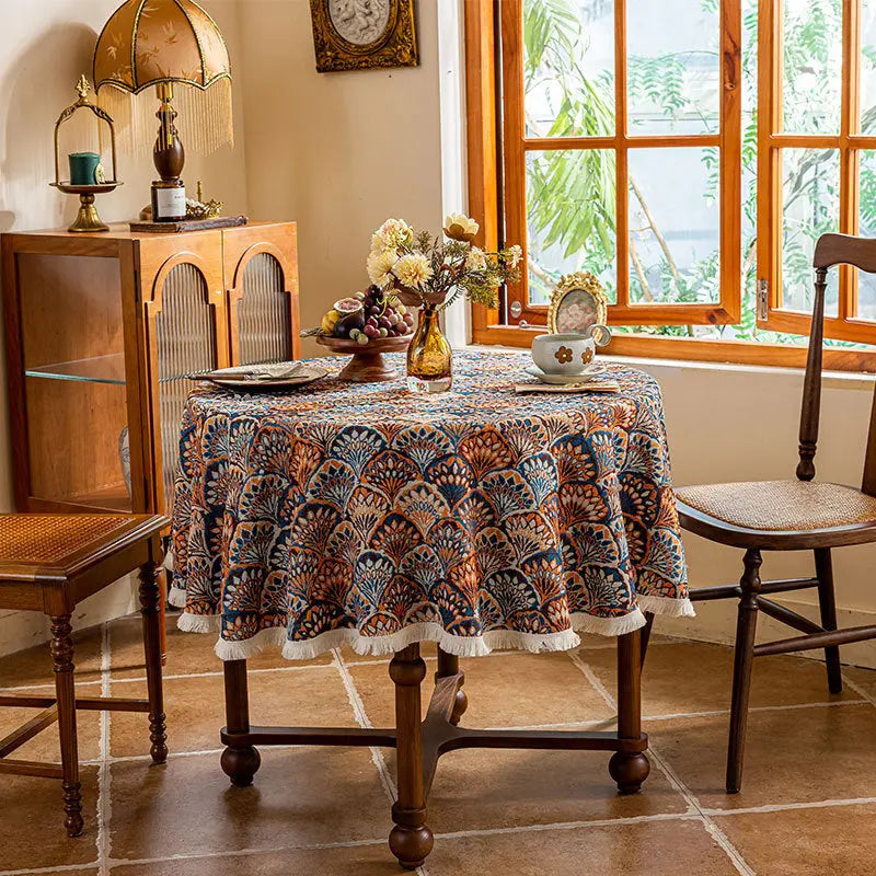 Housse Mange Debout Jacquard Éthérée Retro Umbrella-150CM