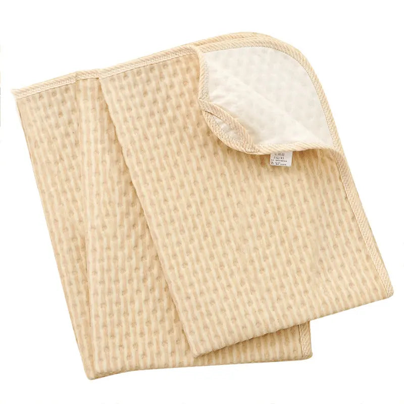 Housse Matelas Coton Imperméable **TURANIA** Brown stripes-Large size