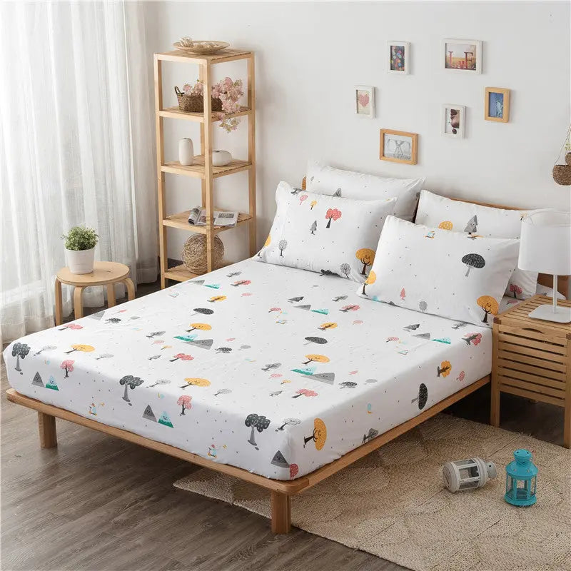 Housse Matelas Coton PURENA White-180x200