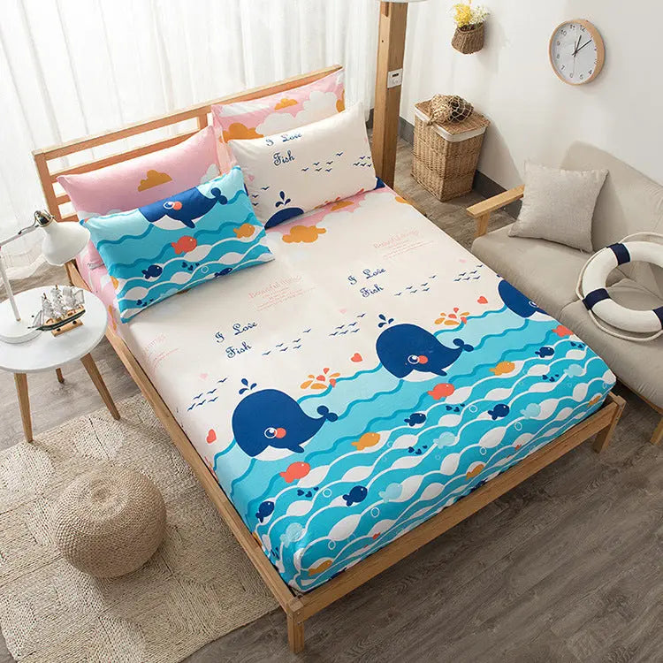 Housse Matelas Coton PURENA Ocean-180x200