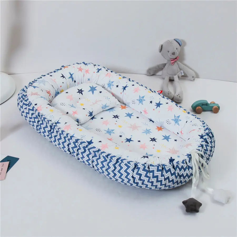 Housse Matelas à Langer Coton Pliable BIONYX Ripple star