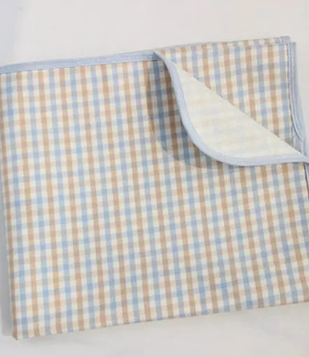 Housse Matelas à Langer Ramie GILO Blue-80x120cm
