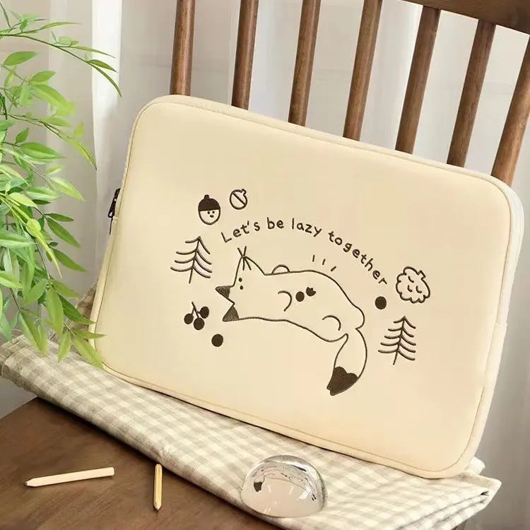 Housse Ordinateur Protectrice Polyester FURNO Little Squirrels Liner Bag-13.3/13.6 inch