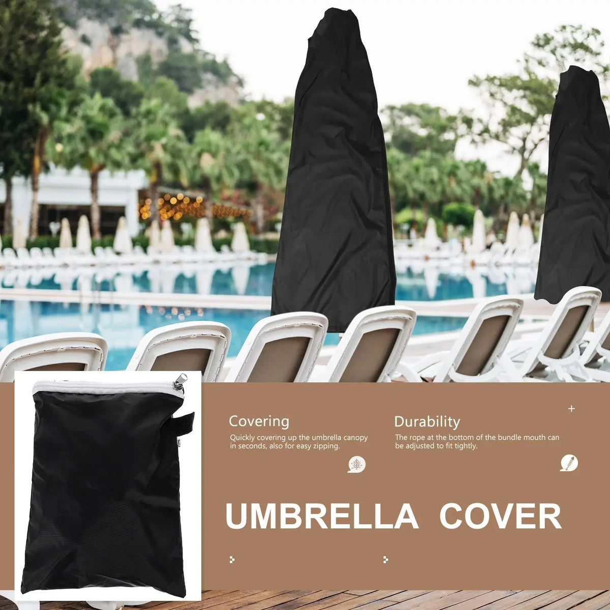 Housse Parasol Imperméable SOLIVIA Housse de France