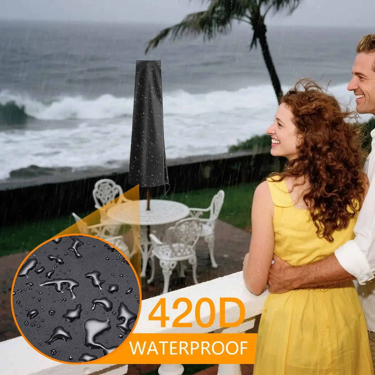 Housse Parasol Imperméable ZIPTA Housse de France