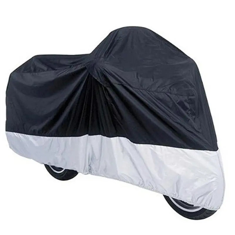 Housse Pour Moto Imperméable AERANO Silver On Black-4XL