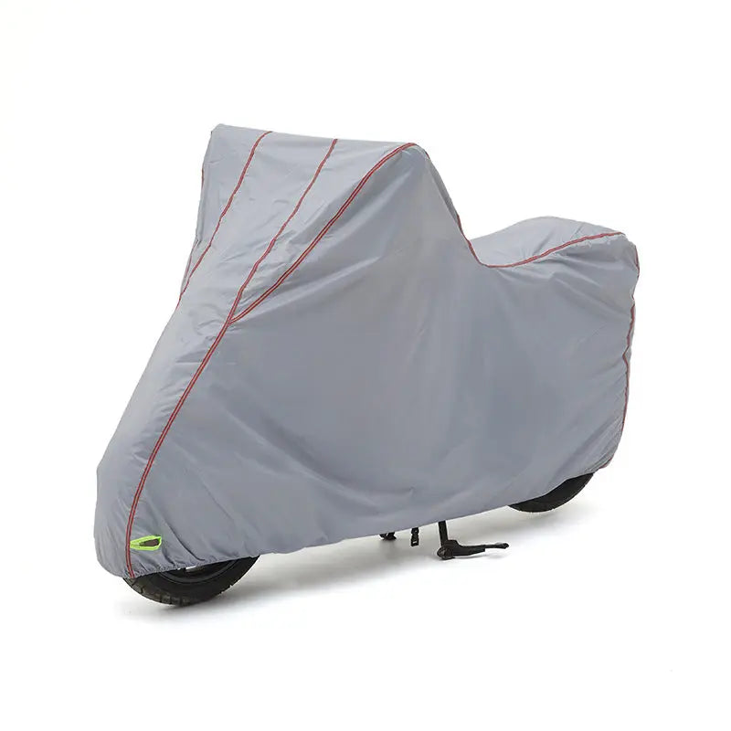 Housse Pour Moto Imperméable SECUREX Silver red-XXL
