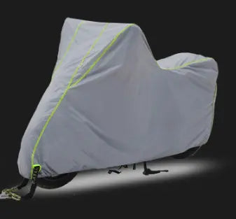 Housse Pour Moto Imperméable SECUREX Silver green-XL