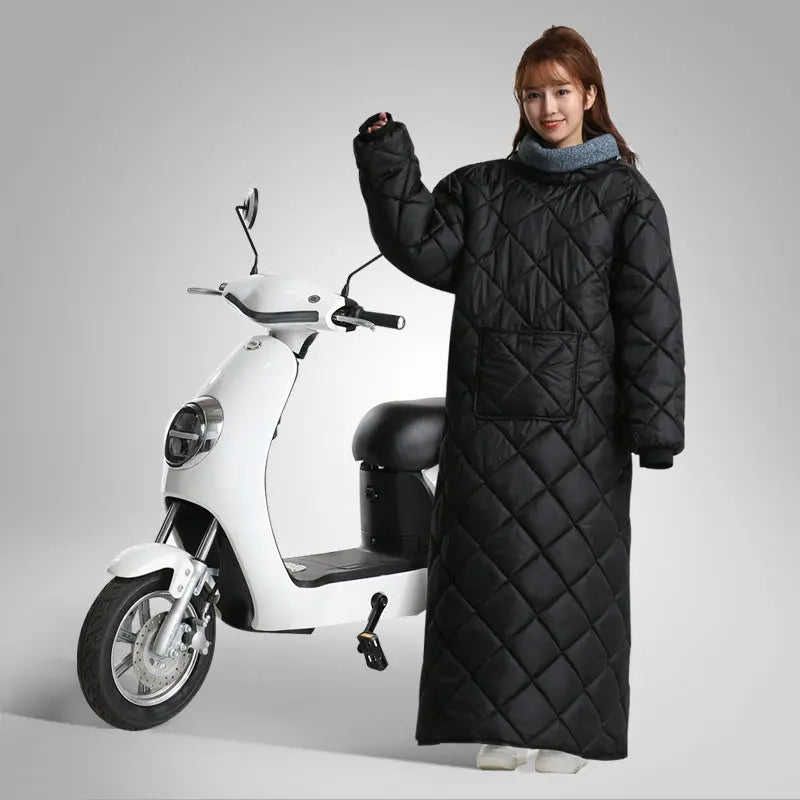 Housse Pour Moto Imperméable ZILARO Black-XL plus handle