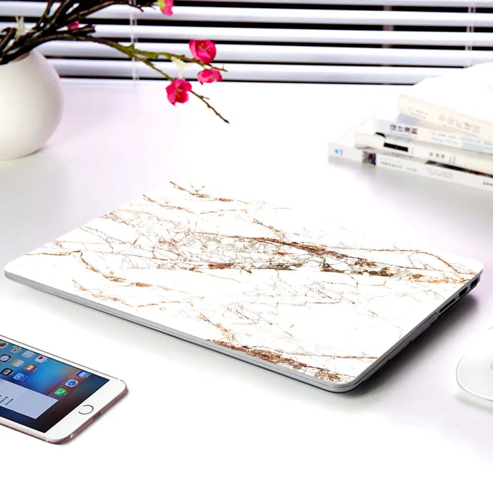 Housse Pour Ordinateur Plastique Marbre MARMENA KZ 534 Marble S6-12retina
