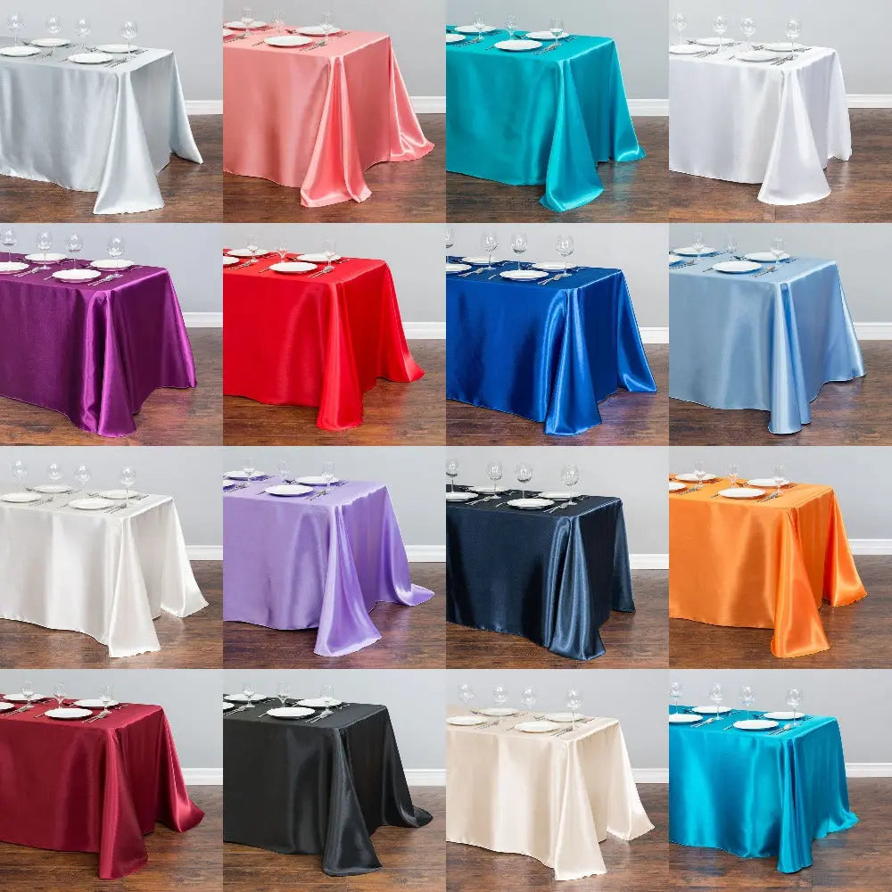 Housse Pour Table Satinée Événementielle SATINA
