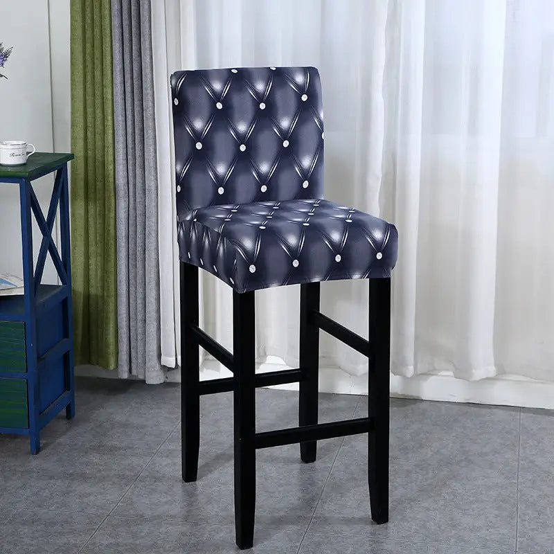 Housse Protection Chaise Extensible MAGEO Diamond grid gray