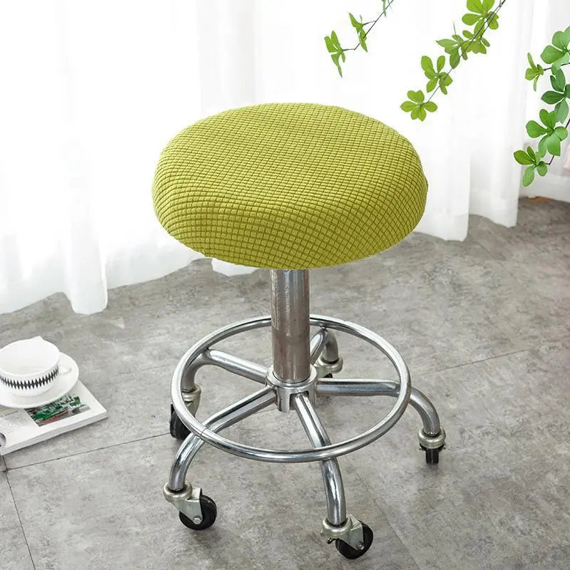 Housse Protection Tabouret SOFY Emerald Green Yellow-Regular