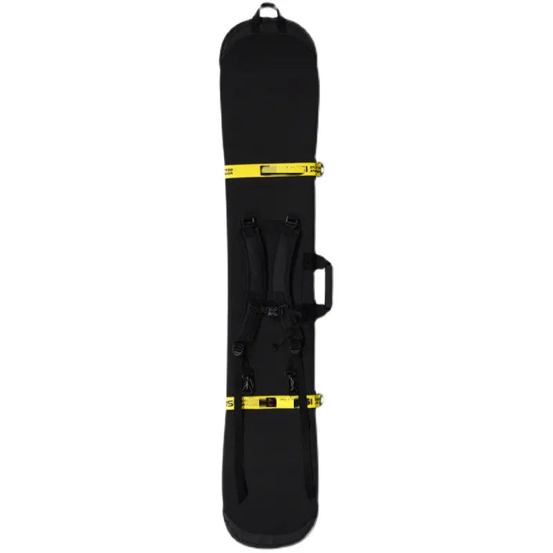 Housse Snowboard Imperméable DIVARO Black Yellow Ribbon-Single with Two shoulder-130CM to 139CM