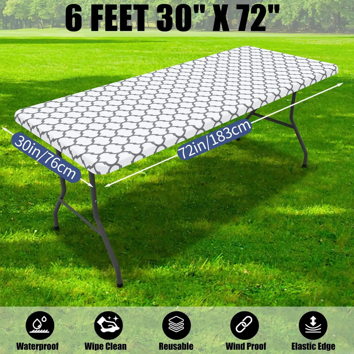 Housse Table Jardin Imperméable PROTEXO Housse de France