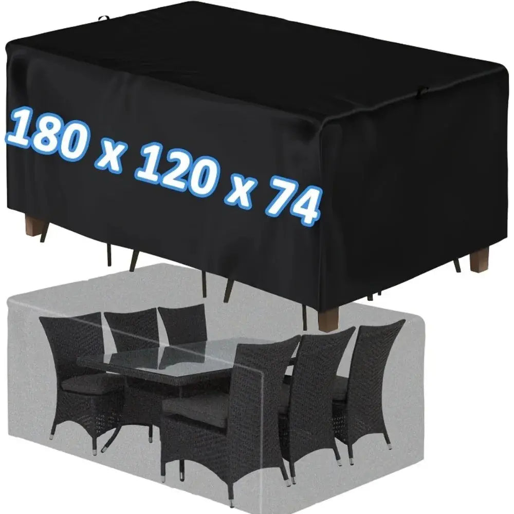 Housse Table Jardin Polyester Élégante NOVARA Housse de France