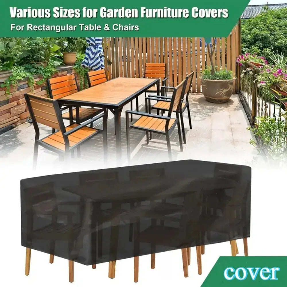 Housse Table Jardin Polyester Élégante NOVARA Housse de France