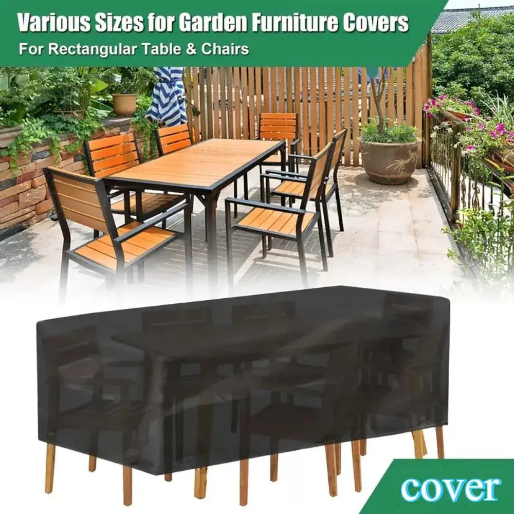 Housse Table Jardin Polyester Élégante NOVARA Housse de France