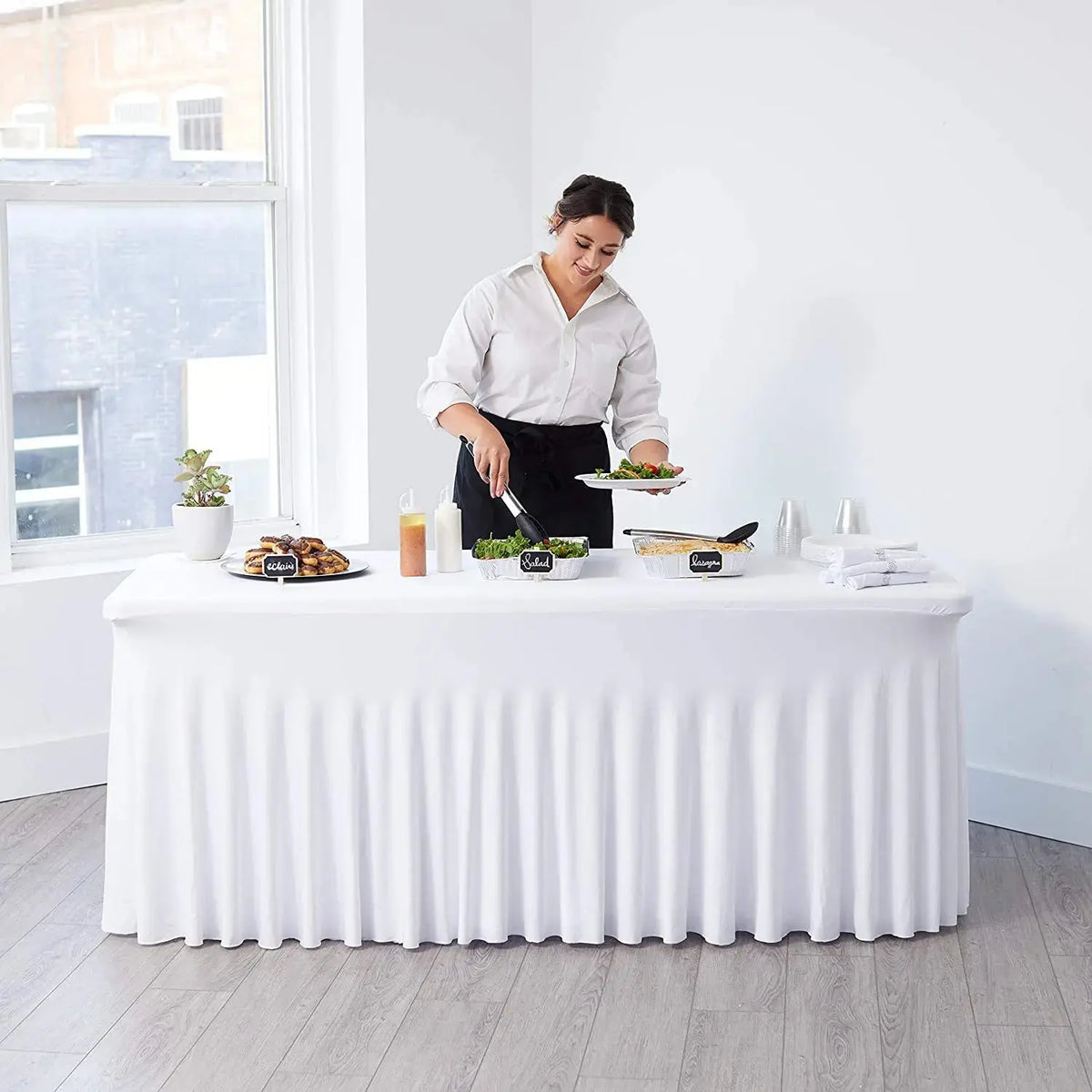 Housse Table Mange Debout Spandex Résistante FESTINA Housse de France