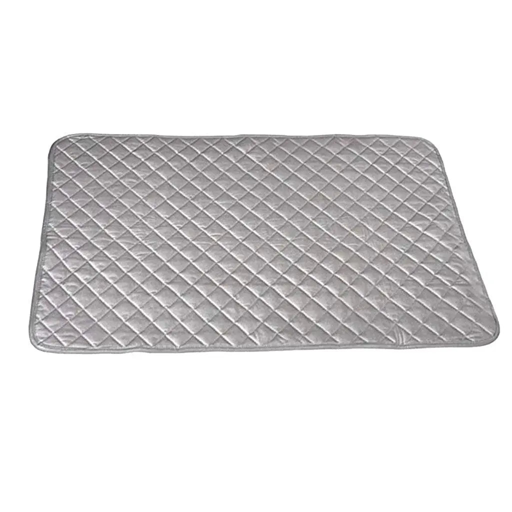 Housse Table Repassage Coton Pliable ORILIA Grey