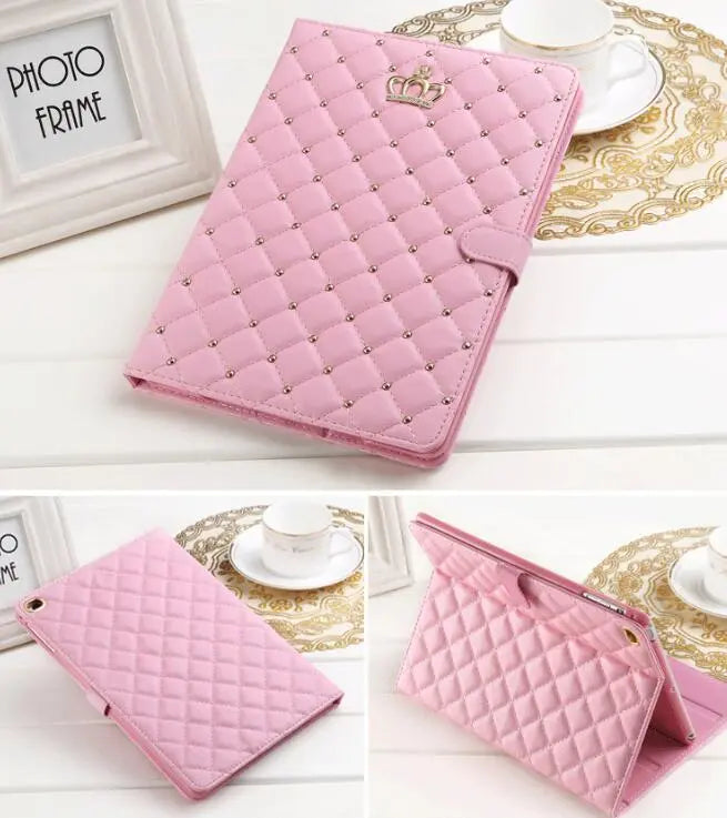 Housse Tablette Cuir Résistant FYLAN Pink-Mini123