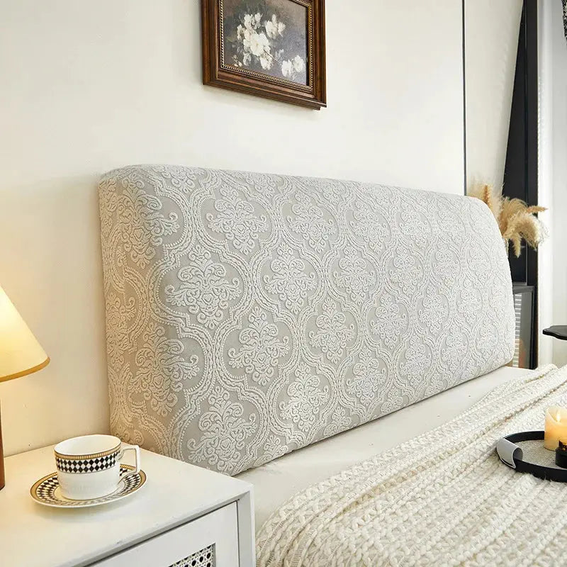 Housse Tête De Lit Jacquard Élastique **VELIARO** Housse de France