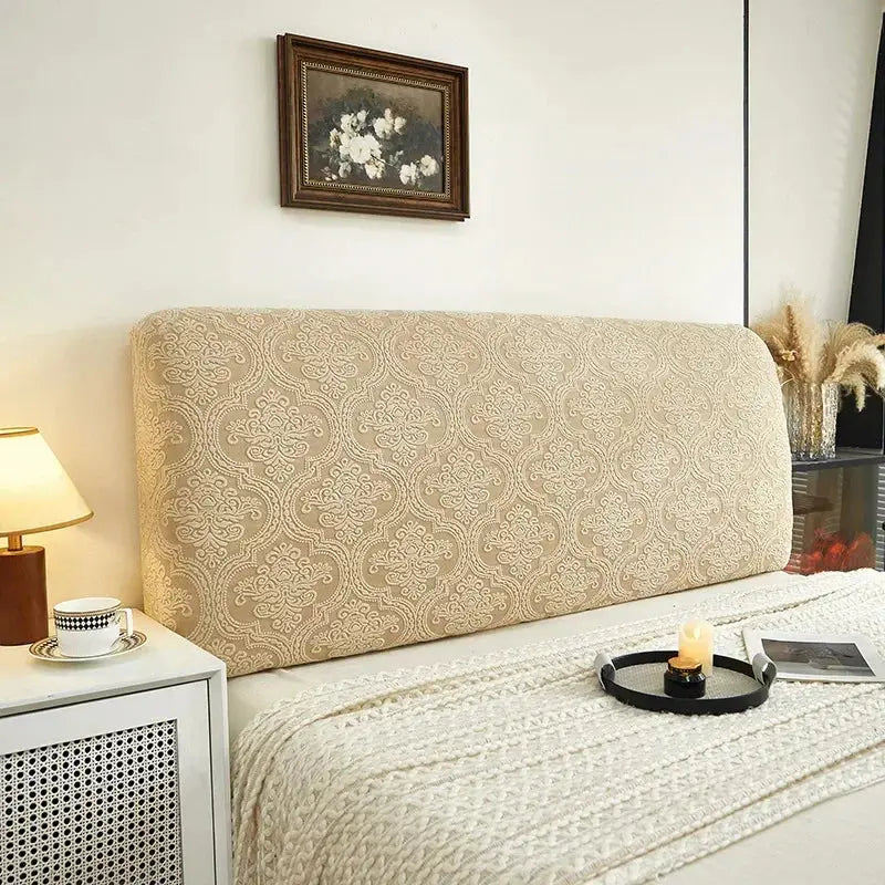 Housse Tête De Lit Jacquard Élastique **VELIARO** Housse de France