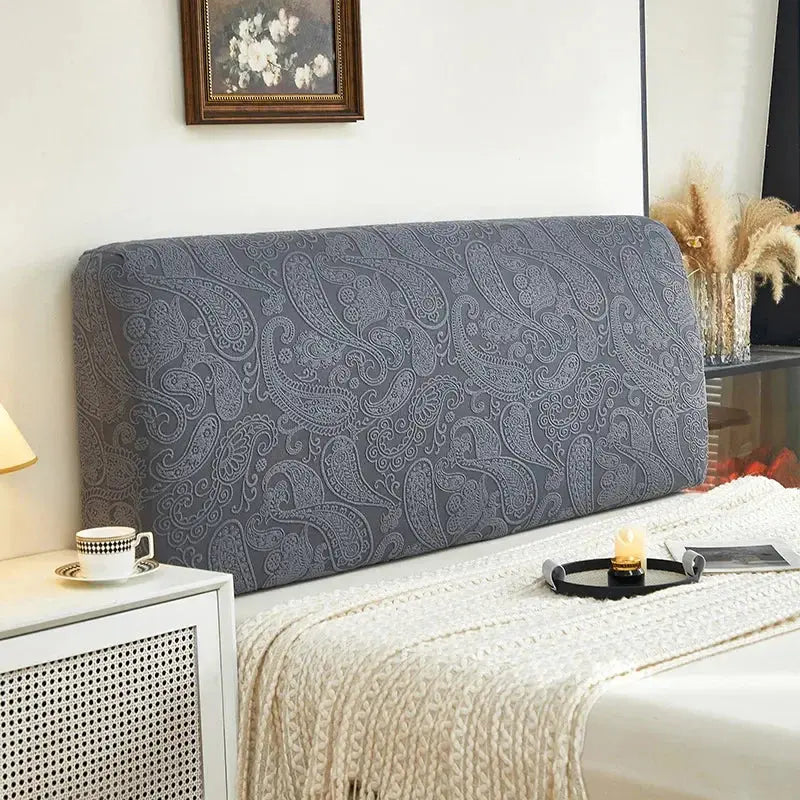 Housse Tête De Lit Jacquard Élastique **VELIARO** Housse de France